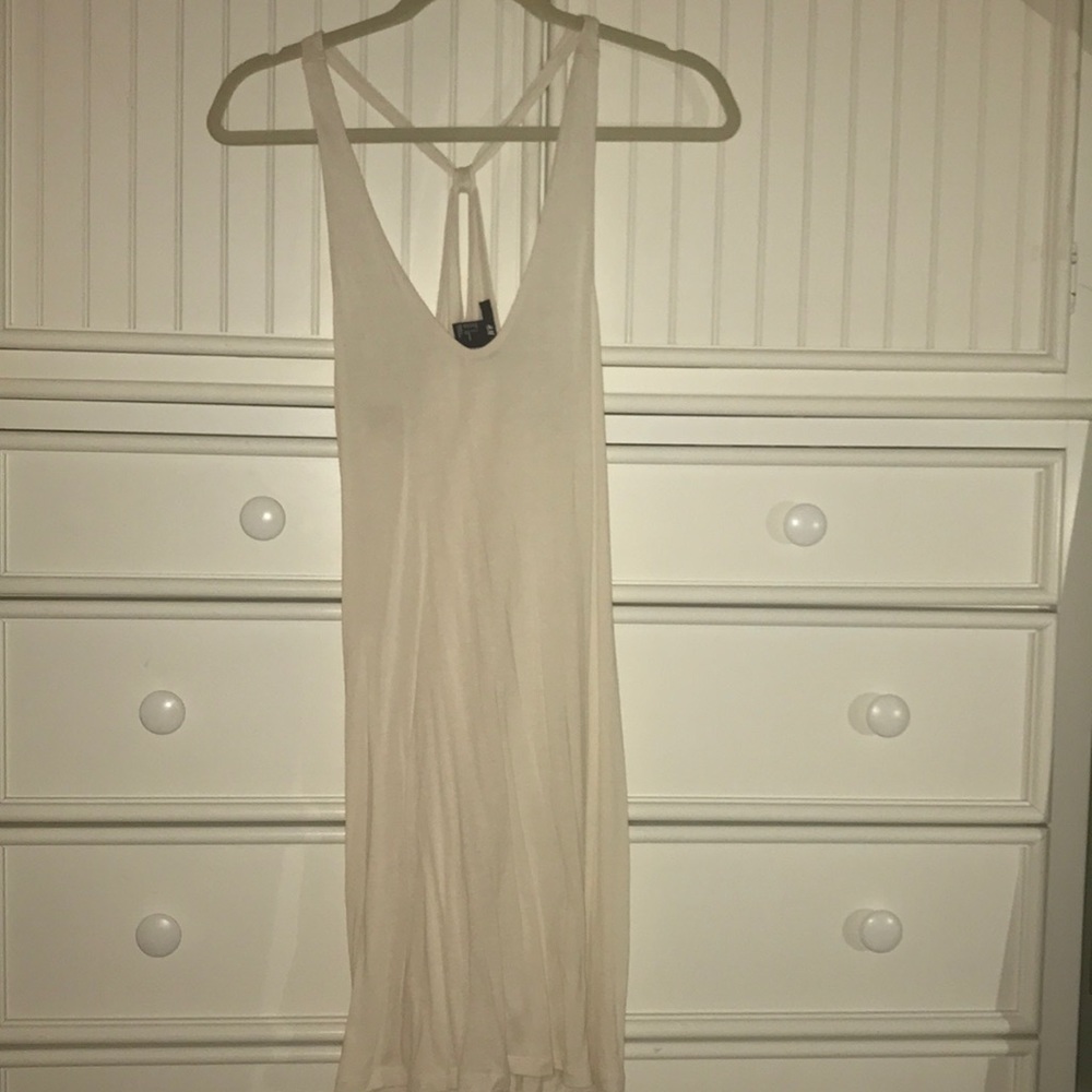 Beautiful cream beach cover up